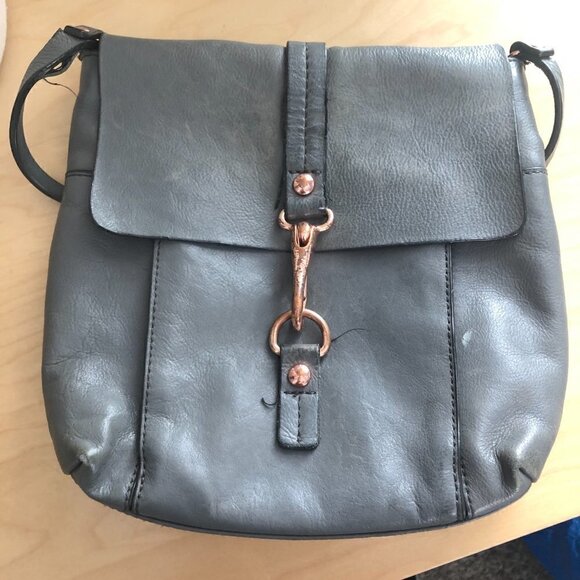 KOOBA Leather Crossbody Saddle Bag - Picture 12 of 12